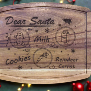 Santa Snack Tray