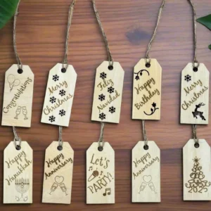 Wooden Gift Tags For All Occasions